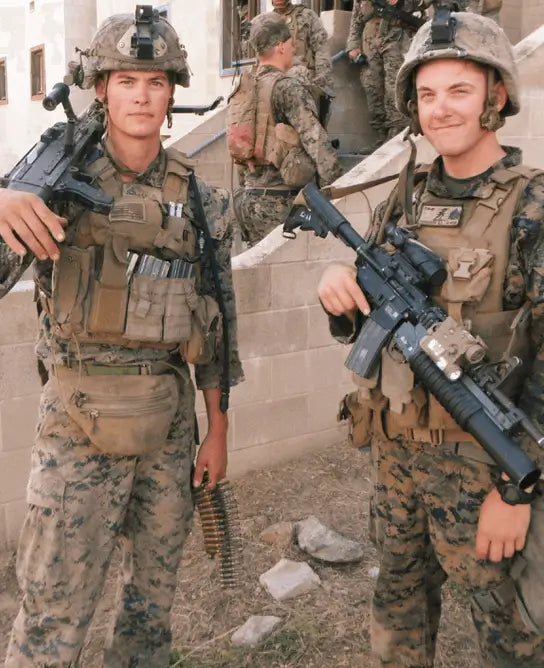 Two Marines, Founders of the Honorguard